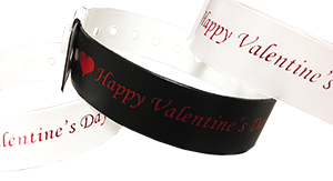 Valentine Wristbands for Events!