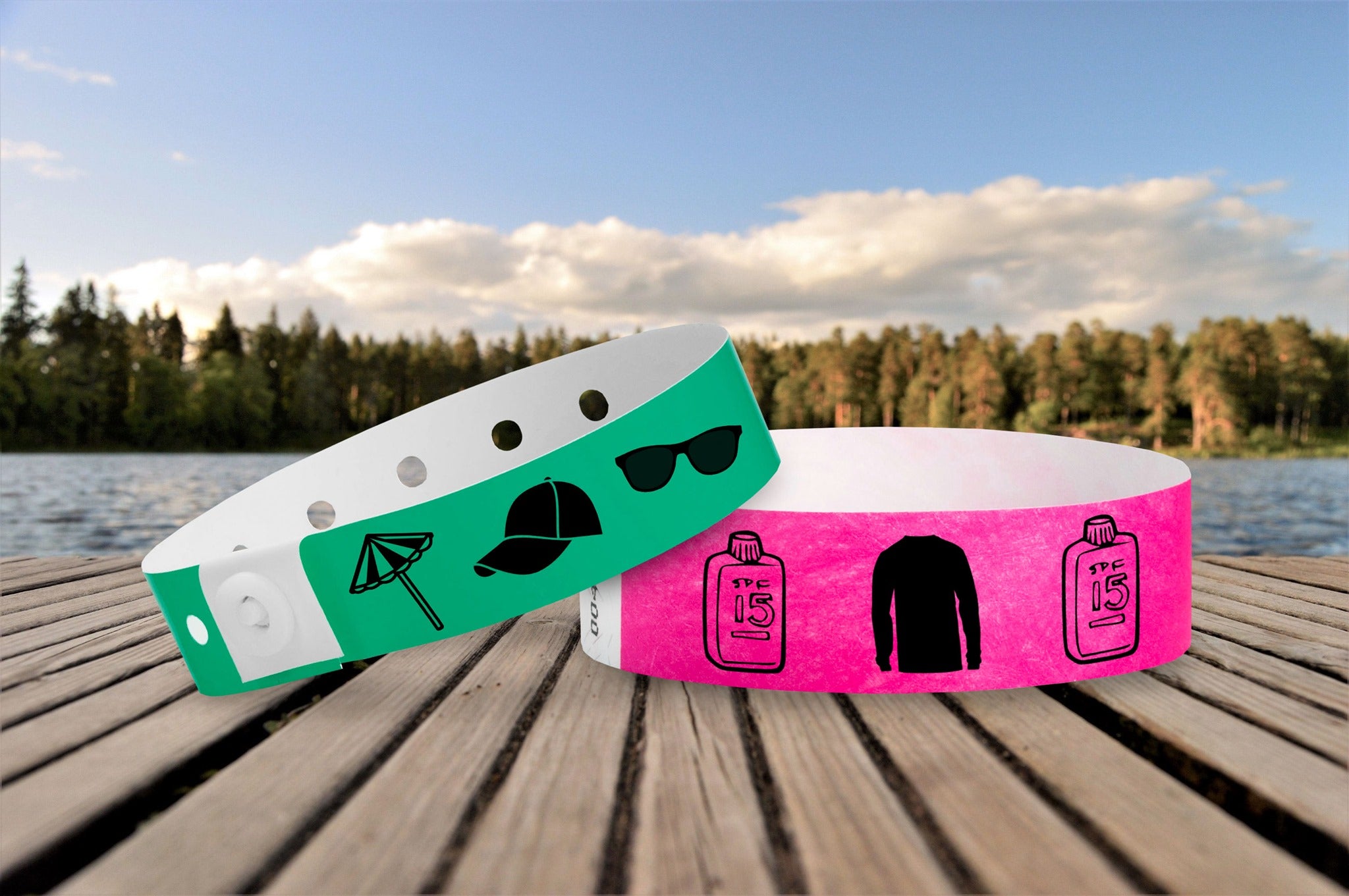 Vinyl Wristbands Lasting Security
