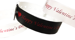 Valentine Wristbands for Events!