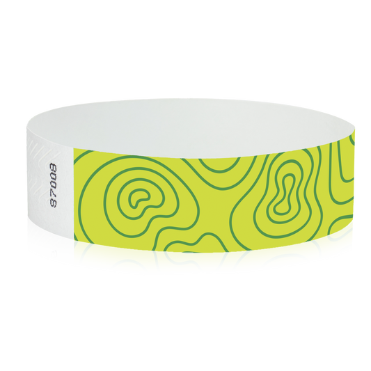 Green Topographic Map