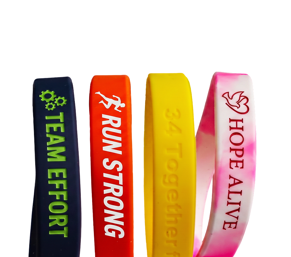 Customize Your Own Silicone Wristbands
