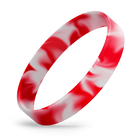 Red / White Swirl