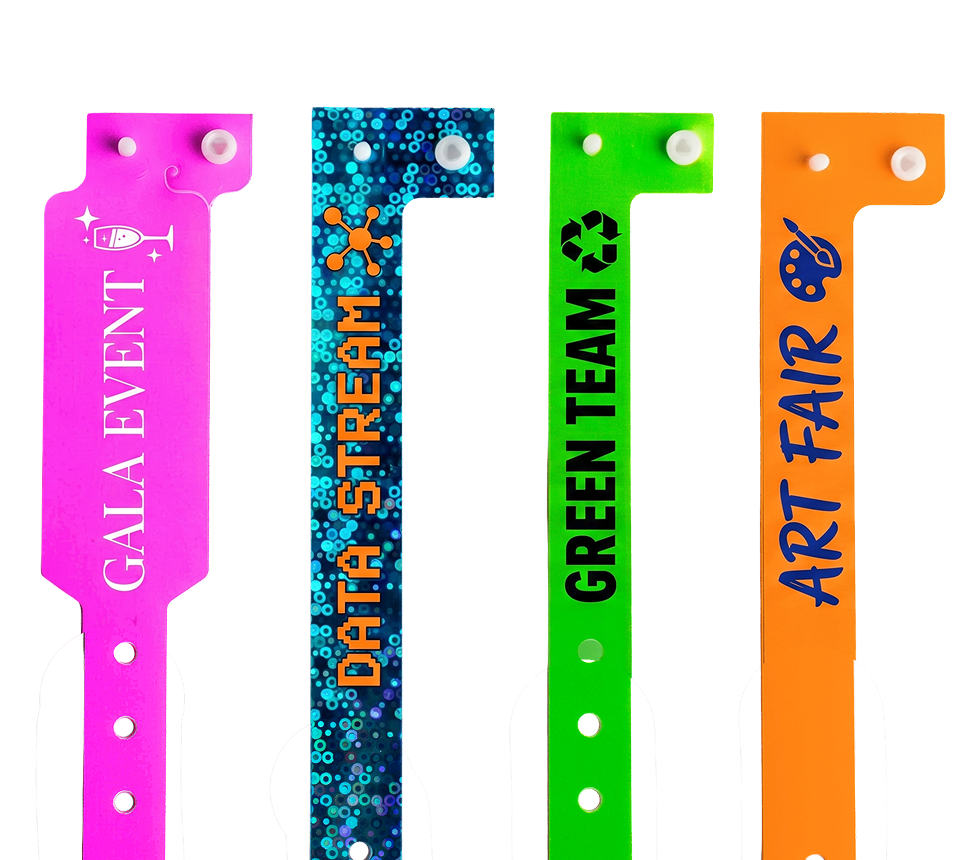 Customize Your Own Plastic Wristbands