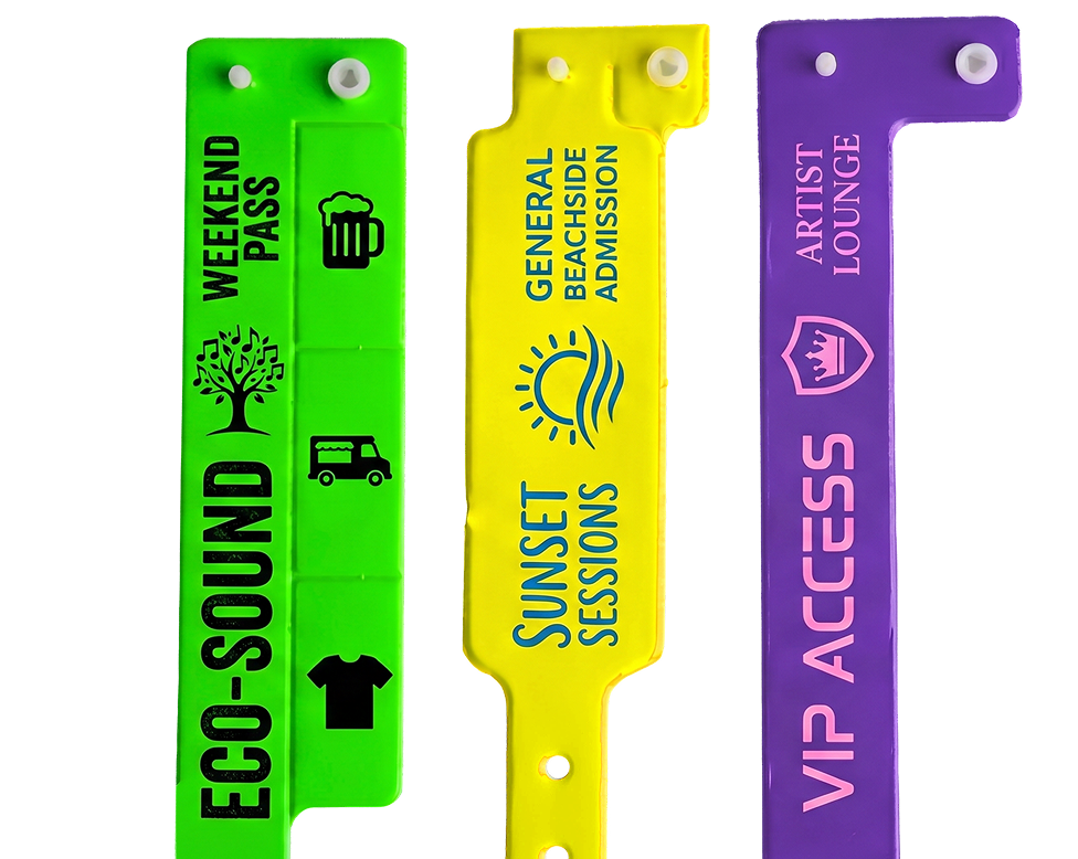 Customize Your Own Vinyl Wristbands