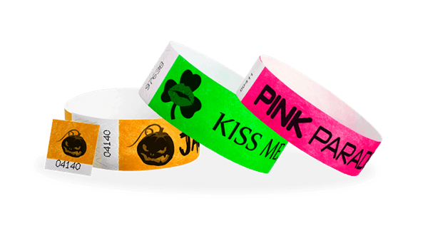 Custom party new arrivals wristbands
