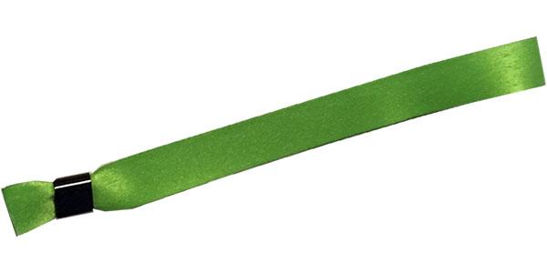 Green Cloth Wristbands Solid Color No Print