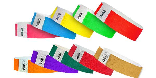 Multi Pack Wristbands Solid Colors