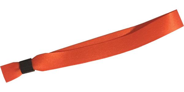 Orange Cloth Wristbands Solid Color