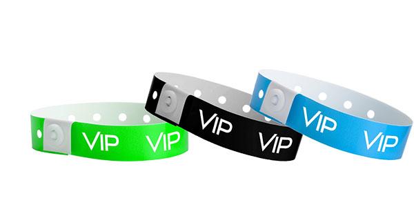 Jadive 500 Pieces Paper Wristbands VIP Plastic Wristbands India | Ubuy