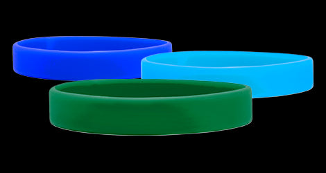 Silicone  <br> Wristbands